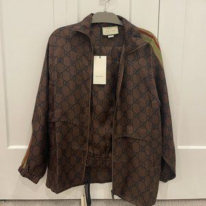 Gucci Supreme Silk Twill Printed Matching Set
